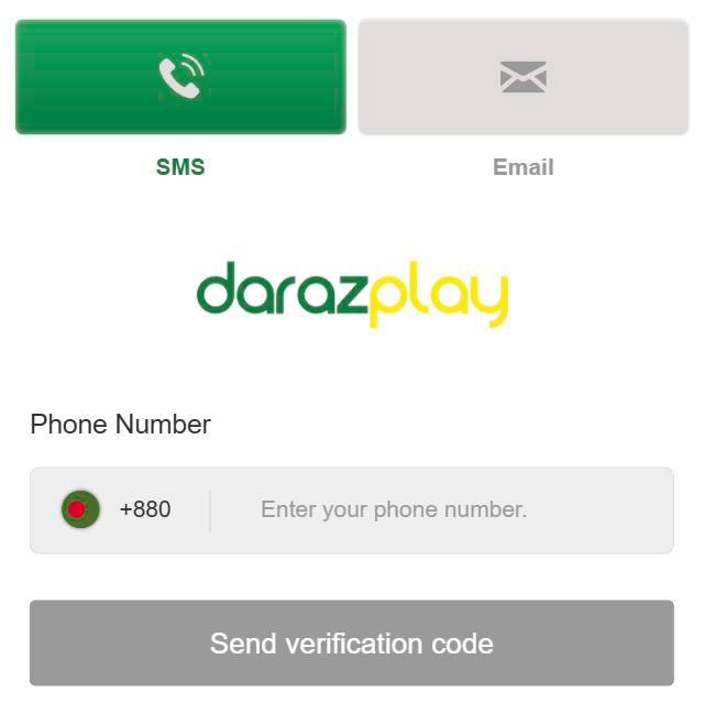 reset password darazplay